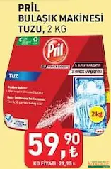 PRİL BULAŞIK MAKİNESİ TUZU 2 KG PRİL BULAŞIK MAKİNESİ TUZU 2 KG